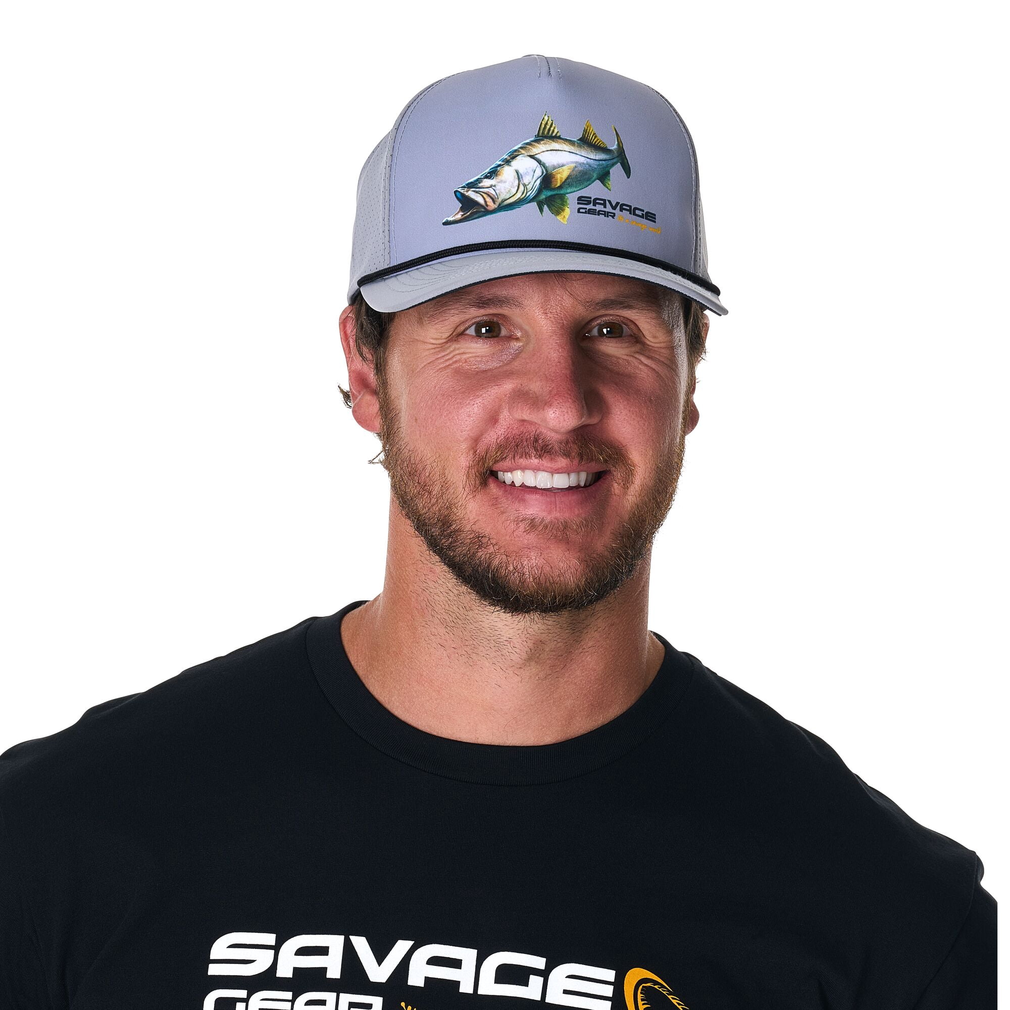 Savage Gear Snook Performance Rope Hat, Grey