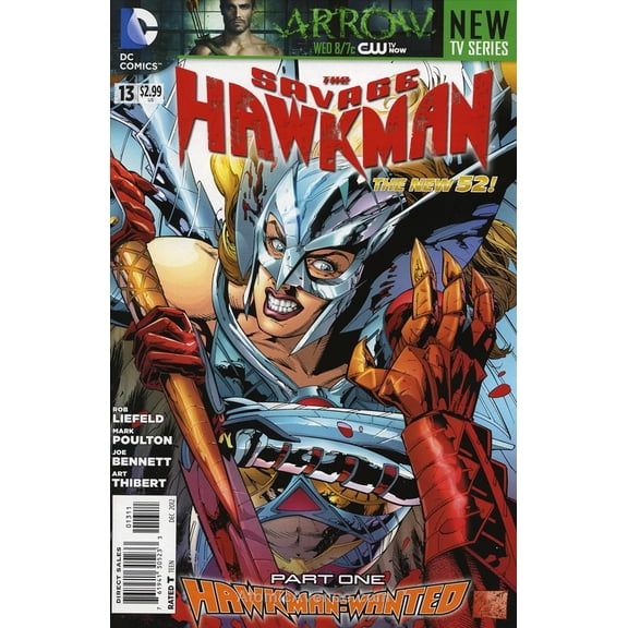 Savage Hawkman, The #13 VF ; DC Comic Book