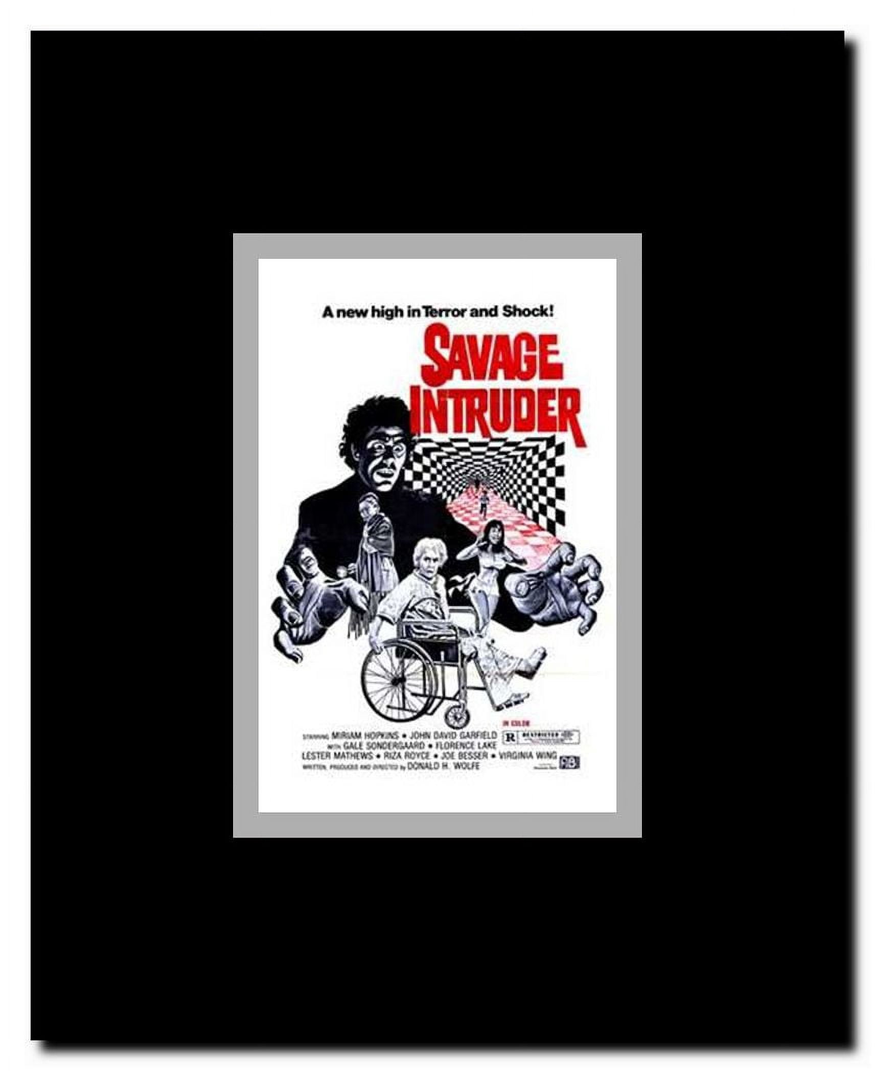 Savage Intruder Framed Movie Poster