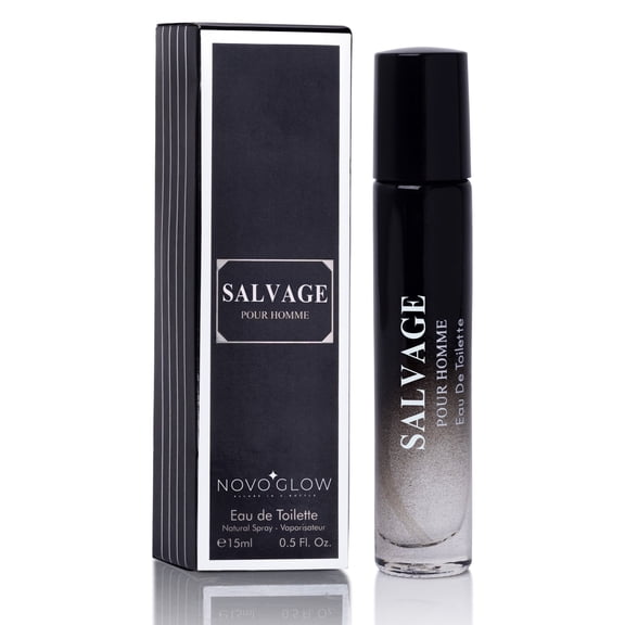 Salvage for Men Edt Top notes of Calabrian, Bergamot & Blend of Pepper, Ferrera Lavender & Vetiver Fresh & Woody Fragrance for Everyday Use 0.5 fl Oz (15ml) Bottle for Home & On-The-Go Use Tsa Ready