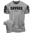 thumbnail image 1 of Gymish Savage Deadlift Men’s Workout T-Shirt – Funny Lifting Gym Tee, Athletic Shirt for Men, 1 of 7