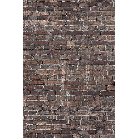 Savage Printed Vinyl Backdrop - Grunge Brick - 5'x7'