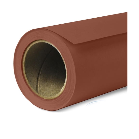 Savage Seamless Paper Photography Backdrop - #16 Chestnut (53 in x 36 ft) for Youtube Videos, Live Streaming, Interviews and Portraits - A