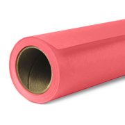 Savage Seamless Paper Photography Backdrop - #92 Flamingo 26 in x 36 ft for Youtube Videos, Live Streaming, Interviews and Portraits - A