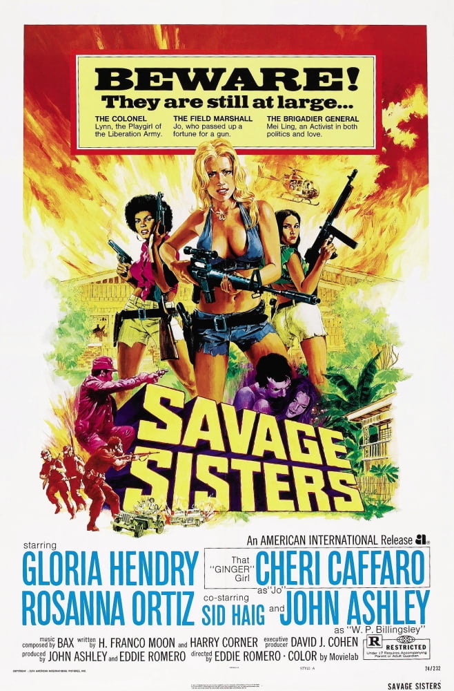 Savage Sisters U Canvas Art - (11 x 17)