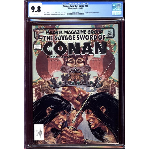 Savage Sword of Conan #93 - CGC 9.8 Comic Book