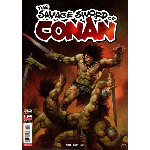 Savage Sword of Conan, The (3rd Series) #11A VF ; Titan Comic Book
