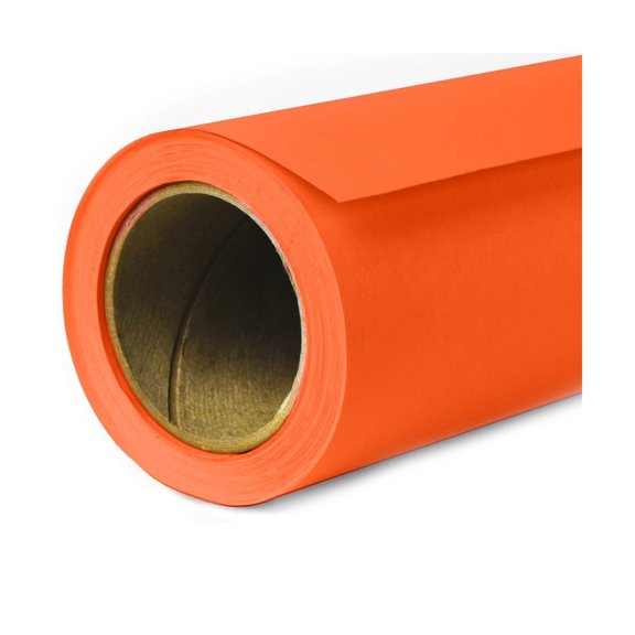 Savage 107"x36' Widetone Seamless Background Paper - Tangelo, Single