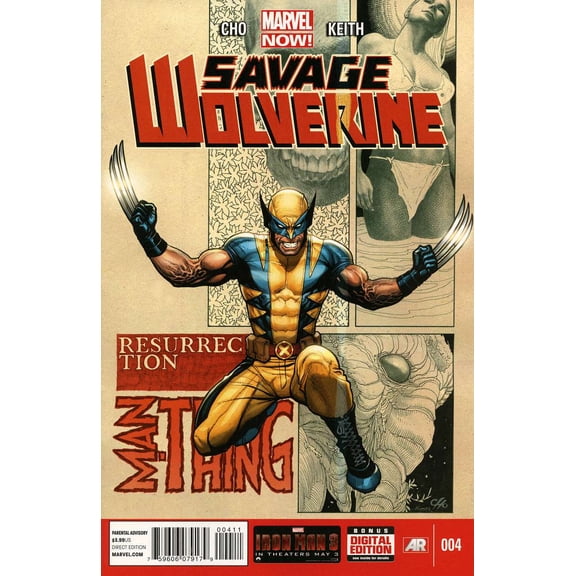 Savage Wolverine #4 VF ; Marvel Comic Book