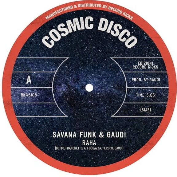 Savana Funk & Gaudi - Raha b/w Orewa - Crystal Clear - Music & Performance - Vinyl [7-Inch]
