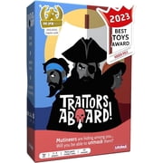 SAVANA Traitors Aboard - Award-Winning Pirate Bluffing Party Game - Secret Identity & Betrayal - Ages 10+ 3 to 8 Players - 20 Minutes