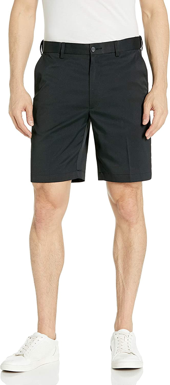Short Cargo Shorts For Men Men's Pleated Twill Shorts In Navy