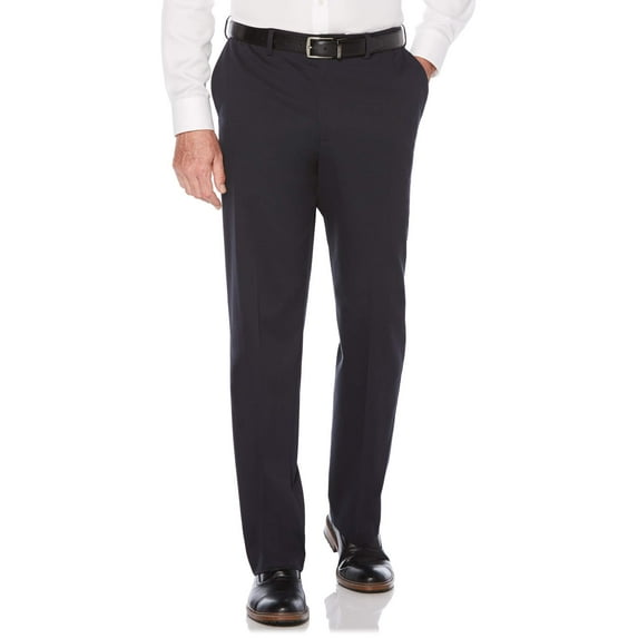 Savane Men's Big & Tall Flat Front Ultimate Performance Chino Pants