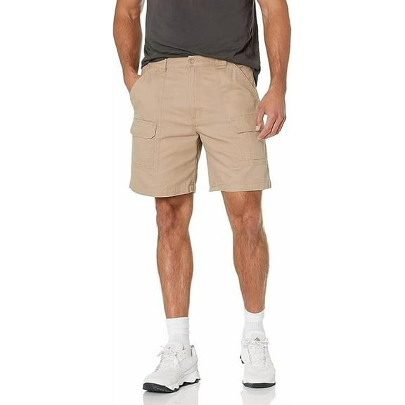 Savane Men's Hiking Cargo Shorts Color-Khaki, Size 32-56 (Also Big & Tall Available)