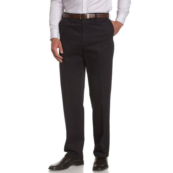 Savane Men's Flat Front Performance Chino Pants