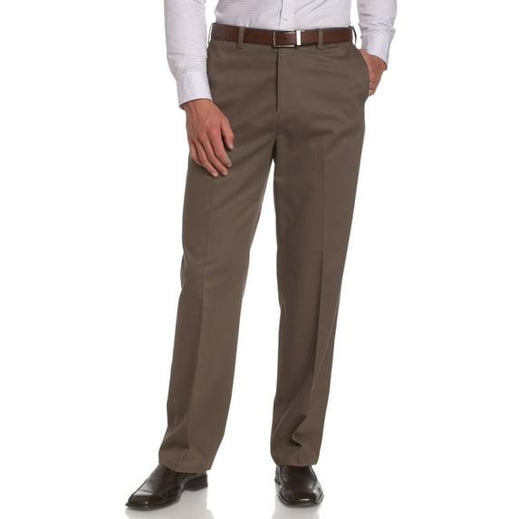 Savane Men's Flat Front Performance Chino Pants