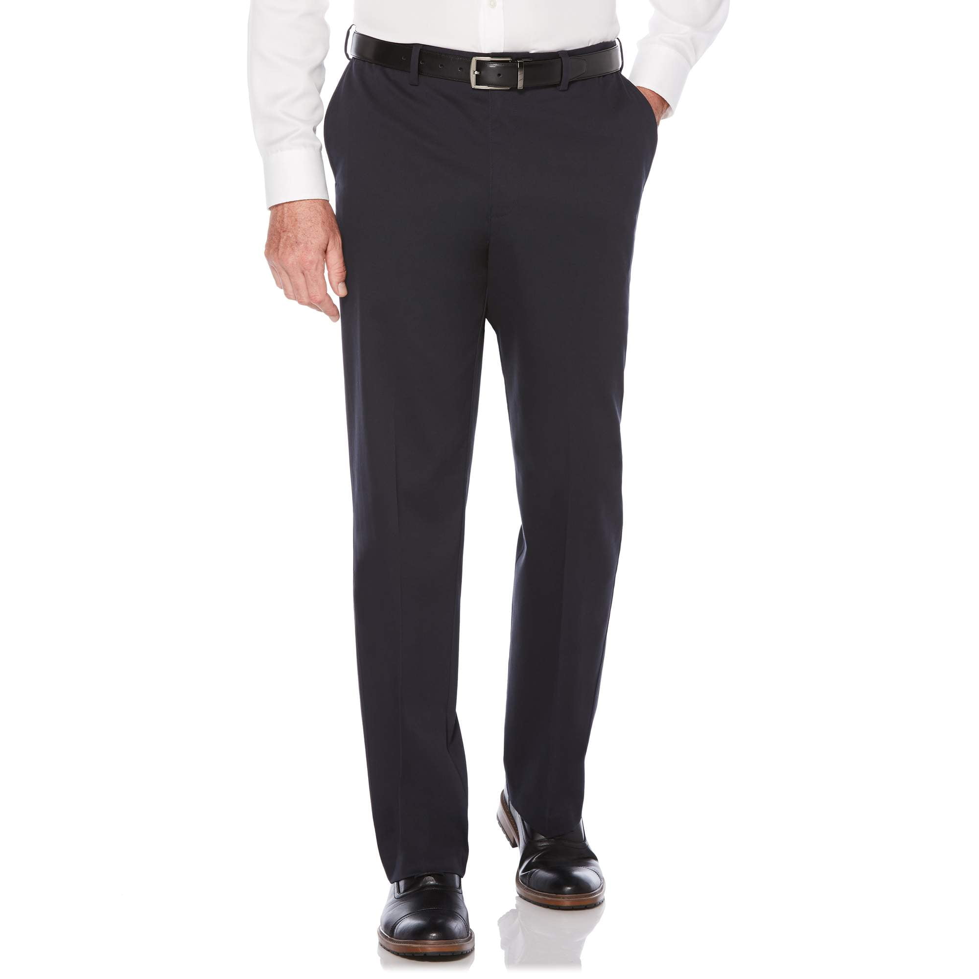 Savane Men's Flat Front Ultimate Performance Chino Pants