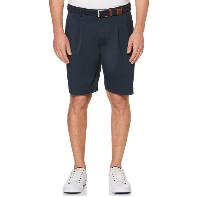 Savane Men's Pleated Microfiber Stretch Short - Walmart.com