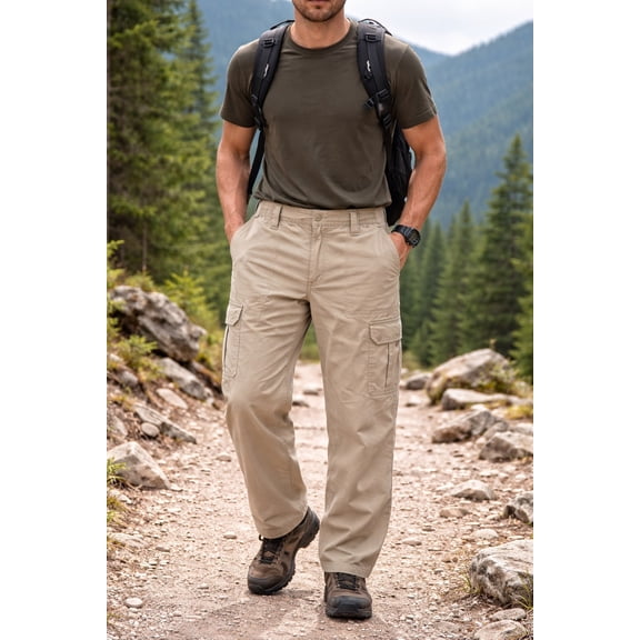 Savane men's outdoor rugged hiking pant Ripstop All cotton 36x32 NWT