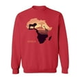 thumbnail image 1 of Savanna Landscape Paint Sweatshirt Men -Image by Shutterstock, Male Small, 1 of 4