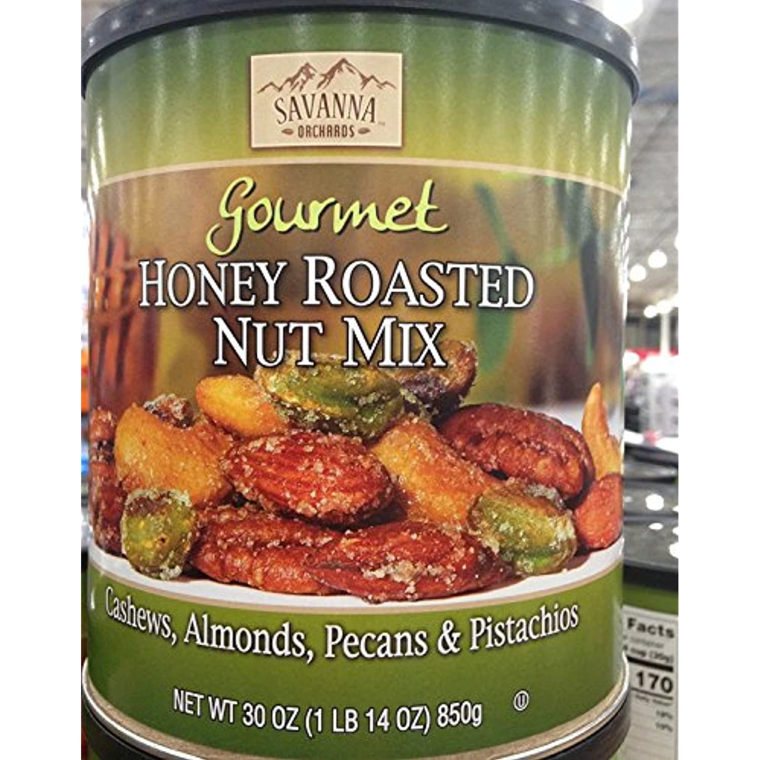 2-pack Savanna Orchards Honey Roasted Nut & Pistachios 30 oz each