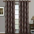 thumbnail image 1 of Savanna Pair (Set of 2) Jacquard Grommet Window Curtain Panels, 1 of 1