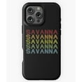 thumbnail image 1 of Savanna Vintage Retro Name Gift Art - Stylish Phone N7338 Phone Case for iPhone 17 16 15 14 13 12 11 Pro Max, 1 of 2