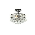 thumbnail image 1 of Savannah 12 inch flush mount in black, 1 of 8