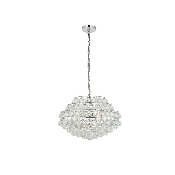 Savannah 20 inch pendant in chrome