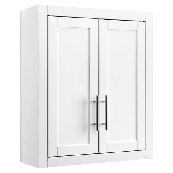 Savannah Bathroom Wall Cabinet, White