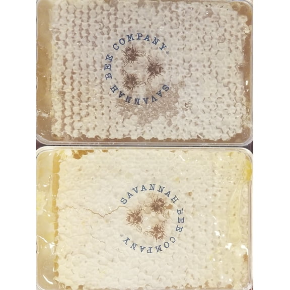 Savannah Bee Company 100% Edible Raw Honeycomb 12.3oz (2pk)