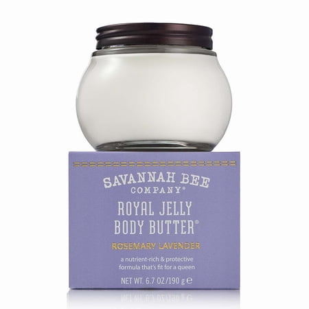 Savannah Bee Company Royal Jelly Body Butter - Rosemary Lavender - 6.7oz