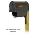 thumbnail image 1 of Savannah Curbside Mailbox with Newspaper tube and Ashley front single mailbox mounting bracket, 1 of 7