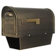 thumbnail image 1 of Savannah Curbside Mailbox with Paper Tube - Verde Green, 1 of 1