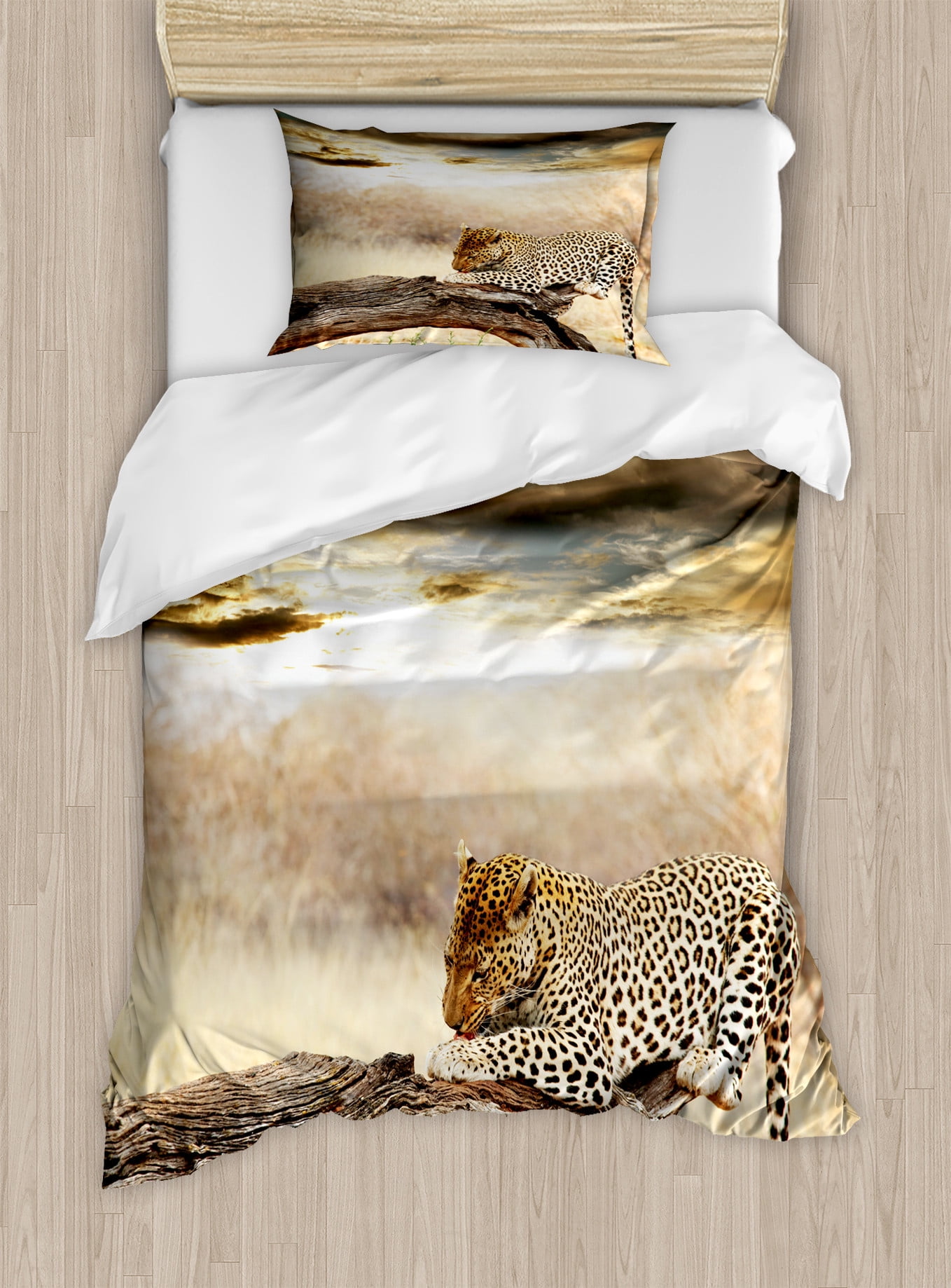 Wild Whisper Duvet Cover Set NCU0DV358