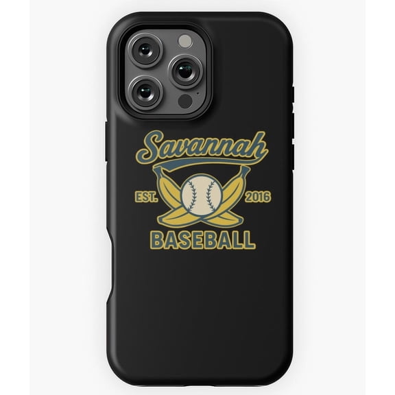Savannah EST 2016 Bananas Baseball N7328 Case for iPhone 17 16 15 14 13 12 11 Pro Max