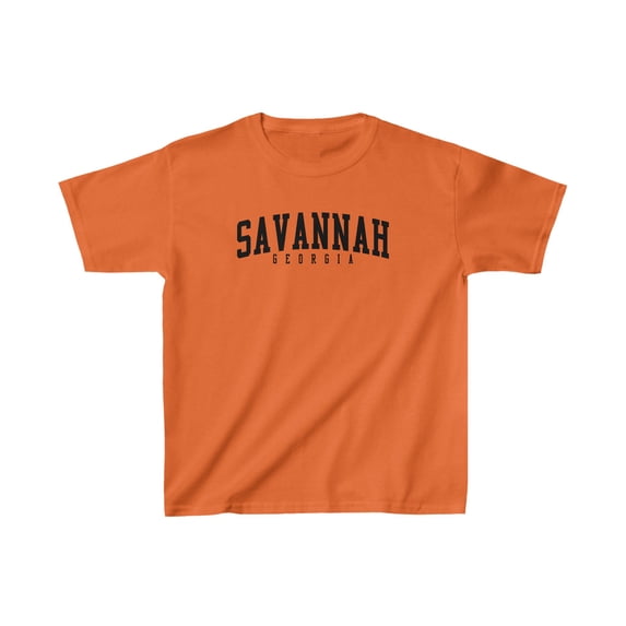 Savannah Georgia Kids Shirt Gifts Youth Tee Tshirt