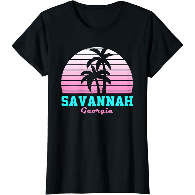 Savannah Georgia T Shirt Vintage Ga Souvenirs Savannah Georgia T Shirt Vintage Ga Souvenirs