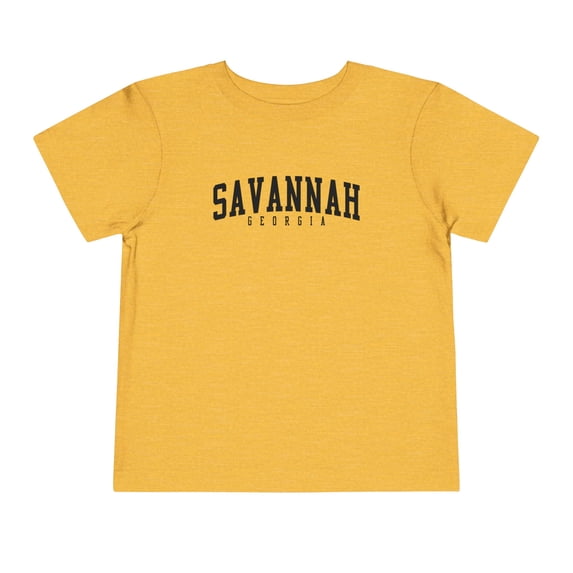 Savannah Georgia Toddler Shirt Gifts Boy Girl Size 2T-5T