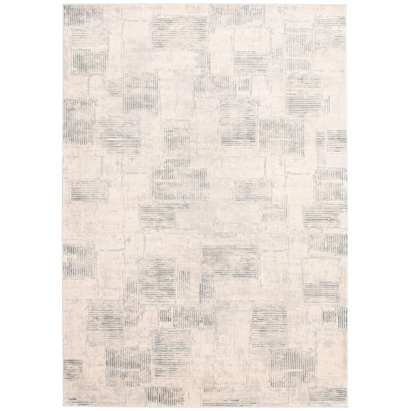 Savannah Grey Polypropylene Rug 3'11" x 5'11"