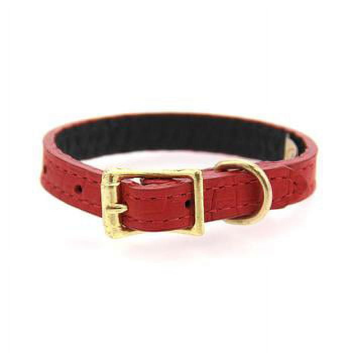 Auburn leather collars sales