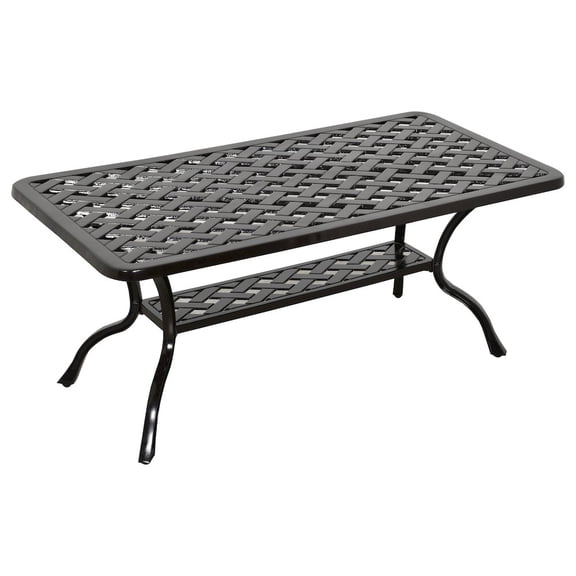 AFD Savannah Outdoor Aluminum Coffee Table