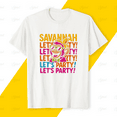 thumbnail image 1 of Savannah Party Animals Family Matching Funny Baseball Unisex T-Shirt, up to size 5XL, 1 of 2