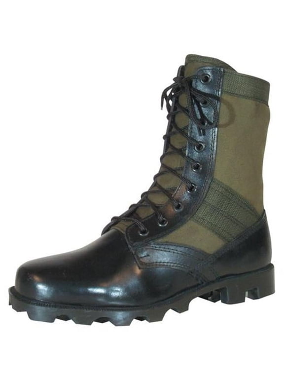 Men's Shoes, Women's Shoes Flat Heel Boots, Olive Drab, 10