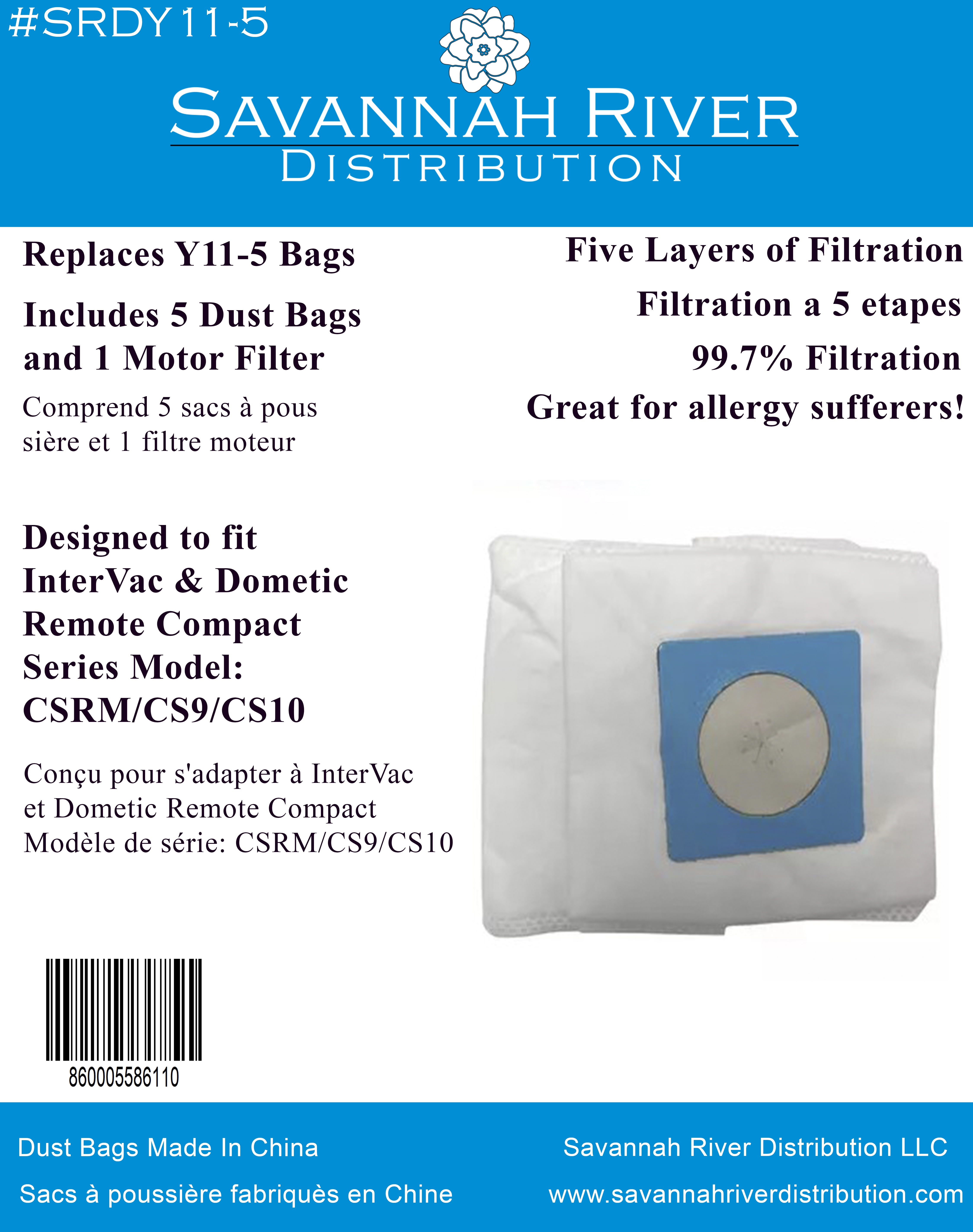 Intervac dust bag y11 clearance