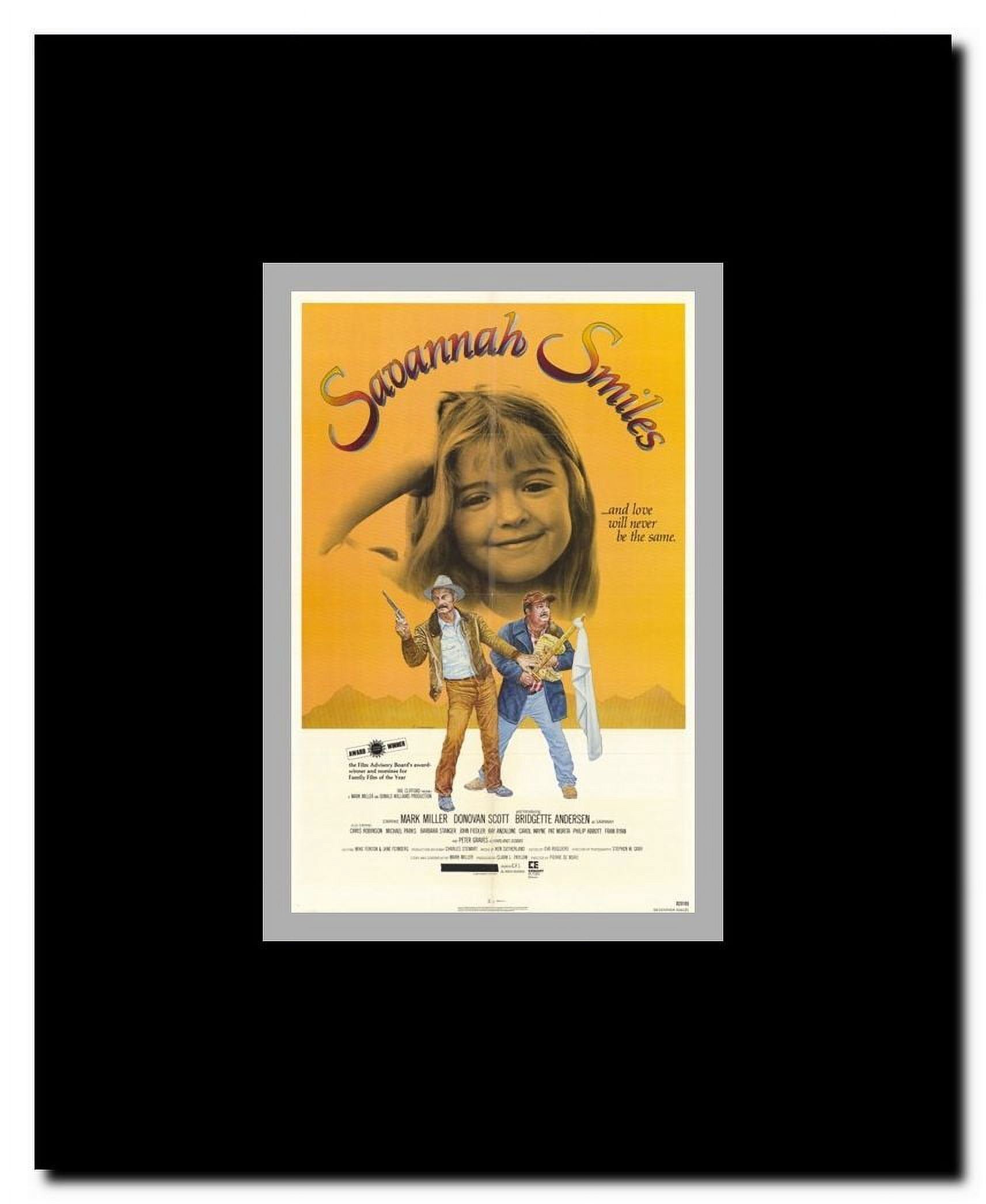 Savannah Smiles Framed Movie Poster