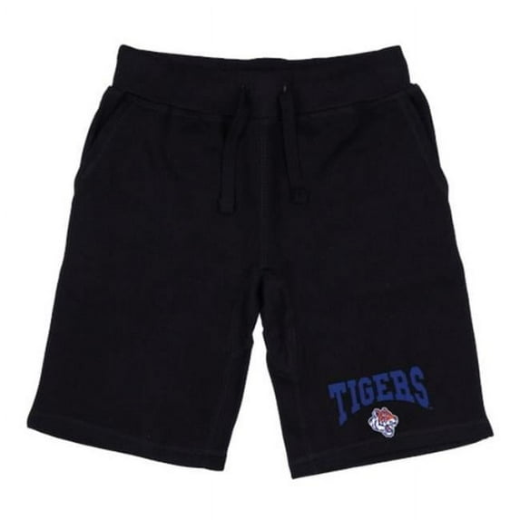 Savannah State University Tigers Premium Shorts, Black - Small