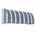 thumbnail image 1 of Awntech 5.38 Ft Savannah Waterfall Closed-Sides Awning Canopy (64.5in x 31in x 24in), Navy/Gray/White Multi, 1 of 2