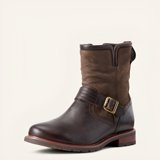 Ariat Women's Savannah Sherpa Waterproof Boot - Chelsea Boot Style, Carmel Tan, Size 10