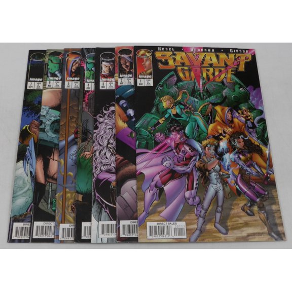Savant Garde #1-7 VF/NM complete series Barbara Kesel - Ryan Odagawa ; Image